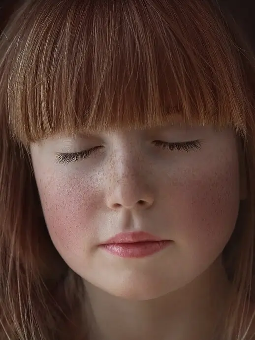 Visage jeune